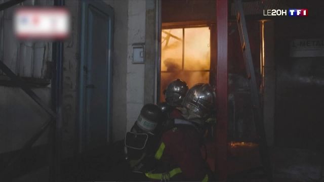 Grand incendie à Paris - 16-04-2021