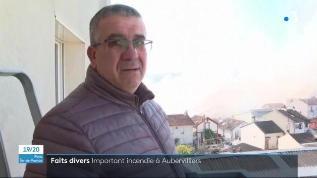 Grand incendie à Paris - 16-04-2021