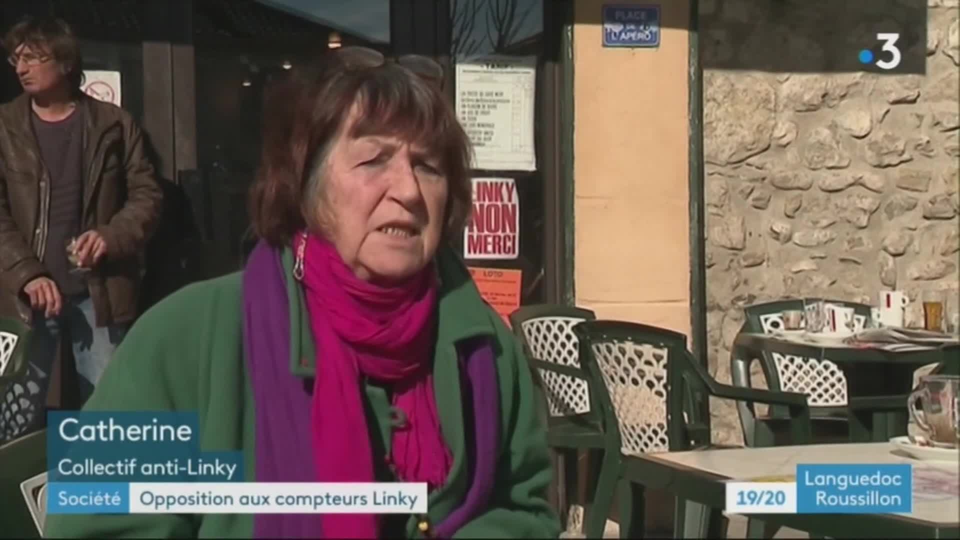 19/20 - F3 Languedoc-Roussillon , des communes refusent linky