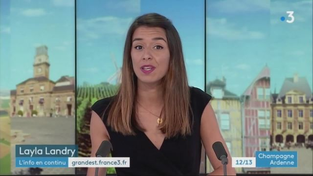 12/13 - F3 Champagne-Ardenne , incendie à Troyes 22-07-2019