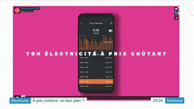 19/20 - F3 National - le prix de l'électricité