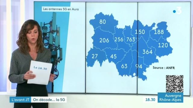 18.30 - F3 Auvergne-Rhöne-Alpes, la 5G