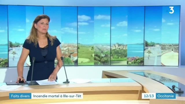 12/13 - F3 Occitanie , un linky prend feu