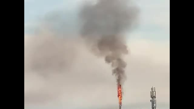 Incendie d'antennes relais 5G, ce matin, près de Toulouse