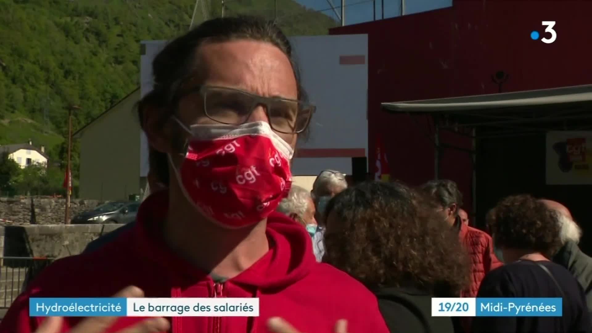 19/20 - F3 Midi-Pyrénées - 20-05-2021 , Privatisation des Barrages