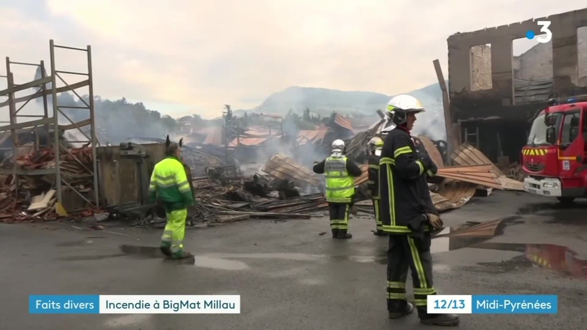 12/13 - F3 Midi-Pyrénées - 07-06-2021 - incendie