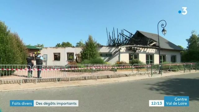 12/13 - F3 Centre-Val-de-Loire - 18-07-2021 -Incendie