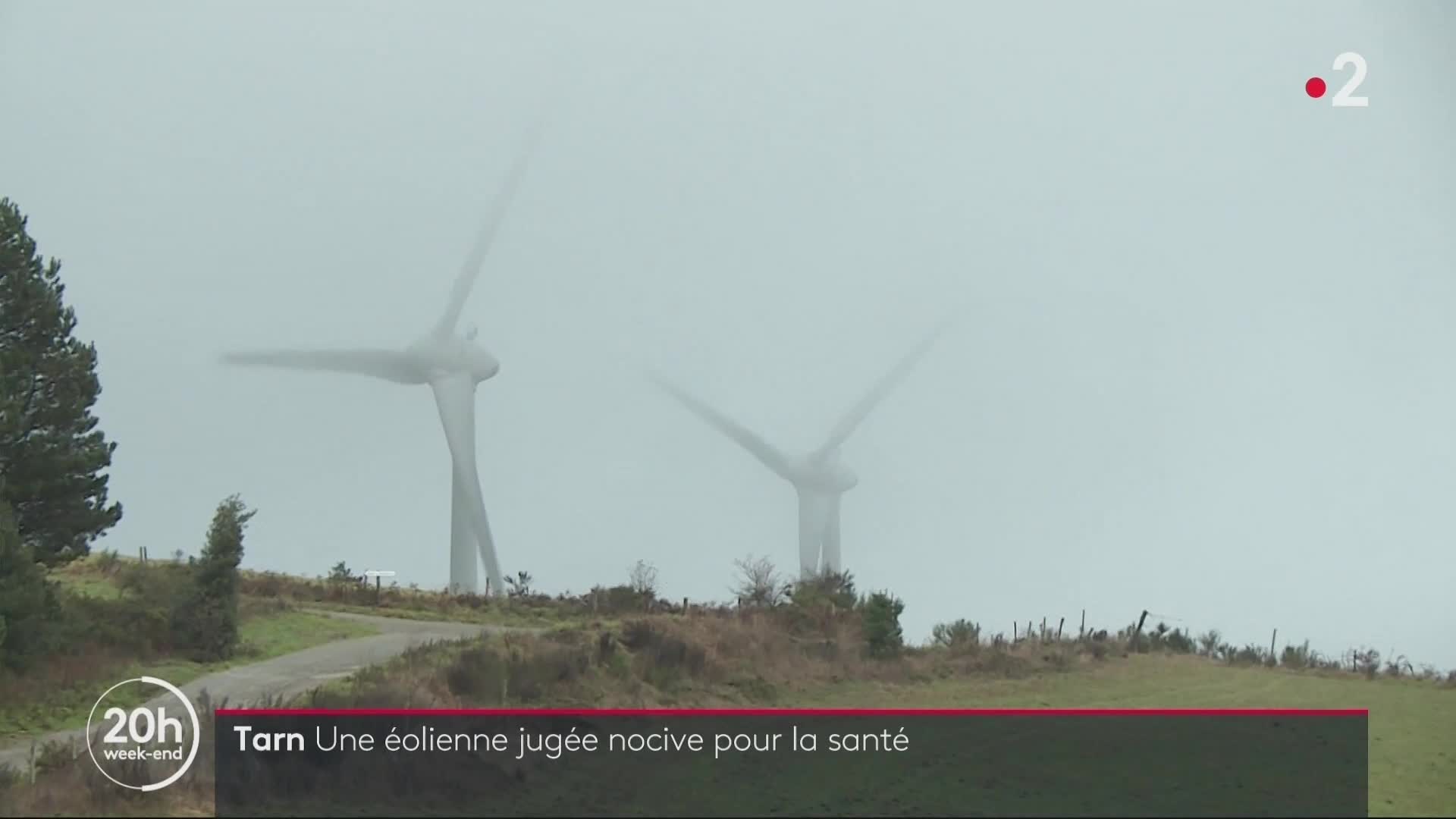 20h - France 2 - 07-11-2021, la nocivités des éoliennes