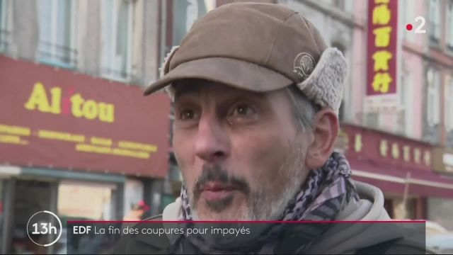 13h - France 2 - 12-11-2021 - Fin des coupures hivernales chez EDF