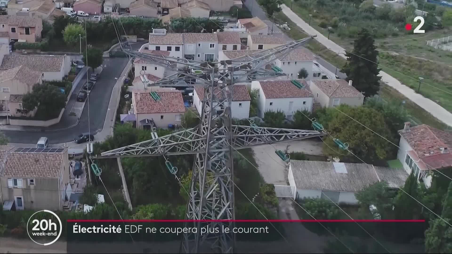 20h - France 2 - 12-11-2021 - fin des Coupures électriques