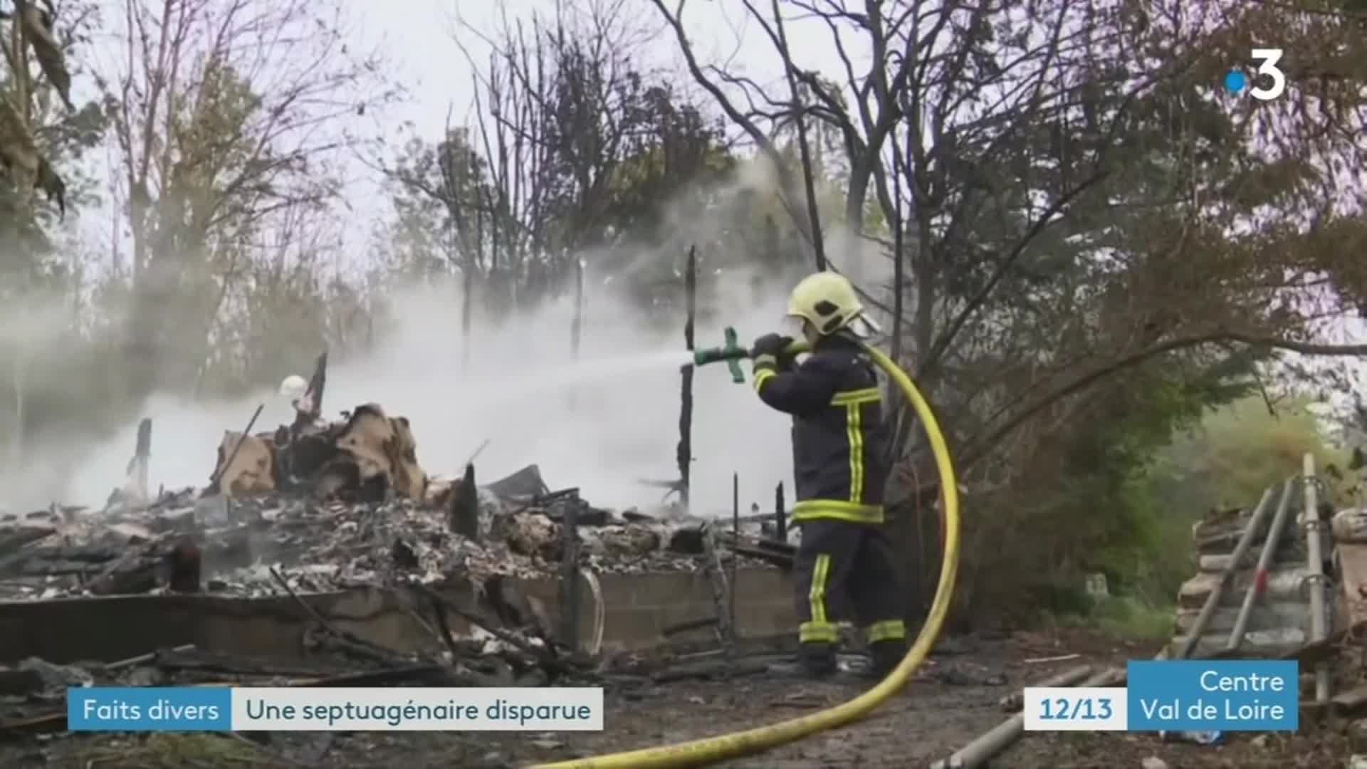 12/13 - F3 Centre-Val-de-Loire - 13-11-2021 - incendie