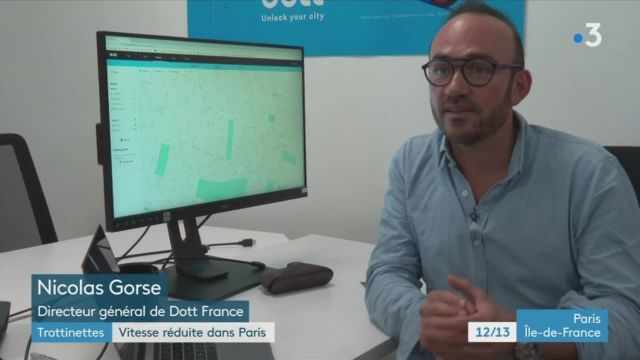 12/13 - F3 Paris île-de-France - 15-11-2021 - trotinettes