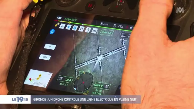 19h45 - M6 - 06-12-2021 - des drones pour ENEDIS