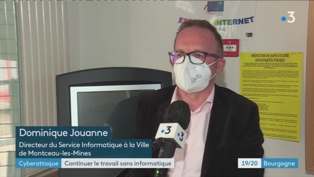 19/20 - F3 Bourgogne - 08-12-2021 - piratage informatique