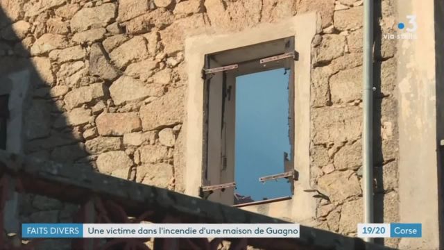 19/20 - F3 Corse - 14-12-2021 - une maison a pris feu