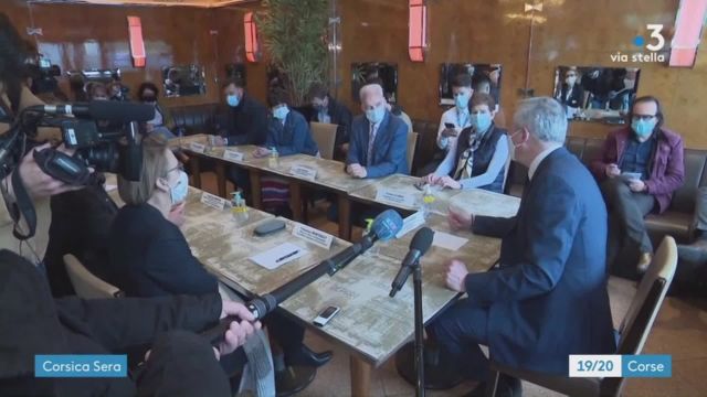 19/20 - F3 Corse - 22-01-2022, grève chez EDF