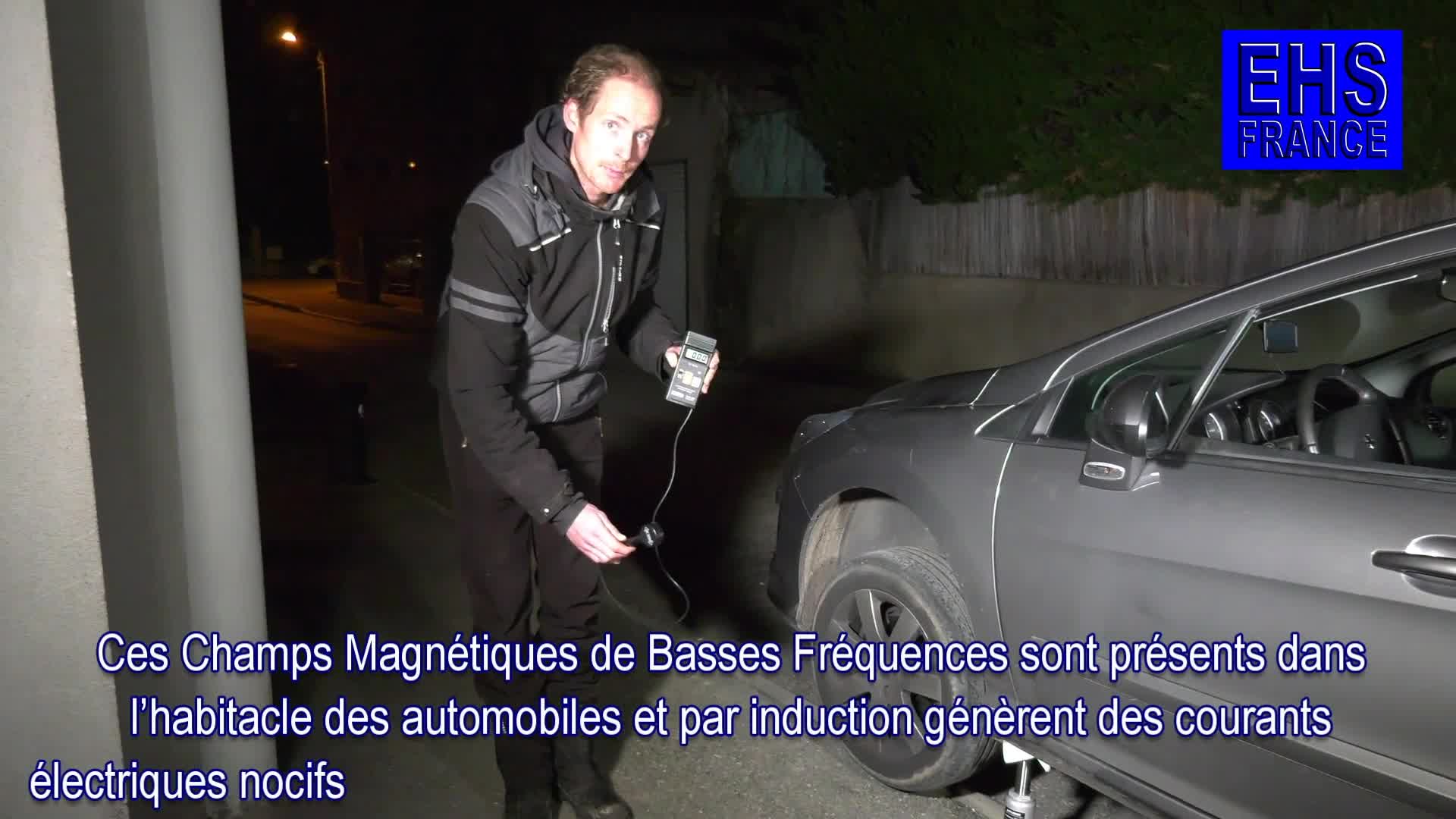 CEM des pneus en basse fréquence