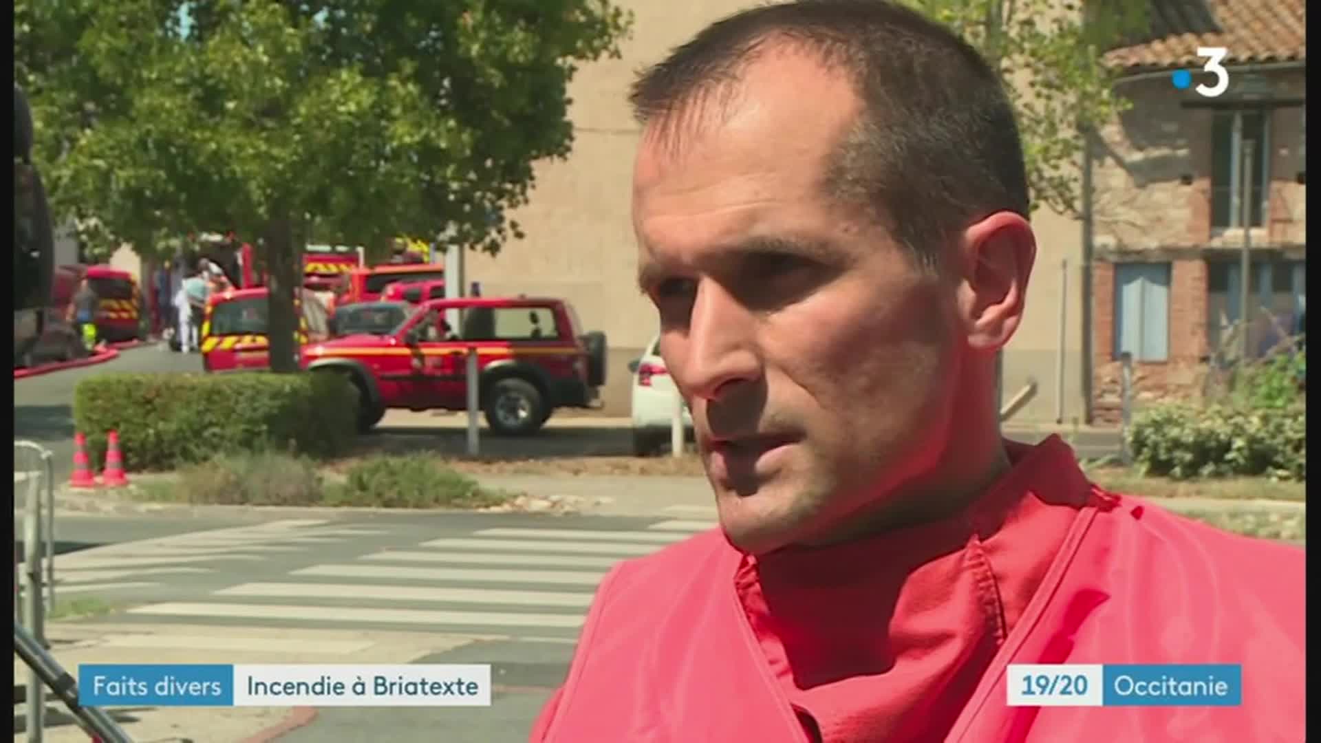 19/20 - F3 Midi-Pyrénées - 20-08-2022 , Incendie