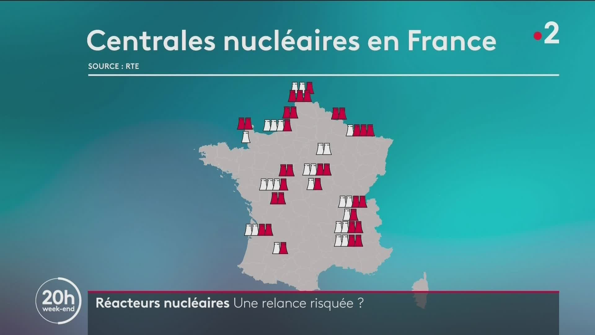 20h - France 2 - 03-09-2022 , Centrale Nucléaire