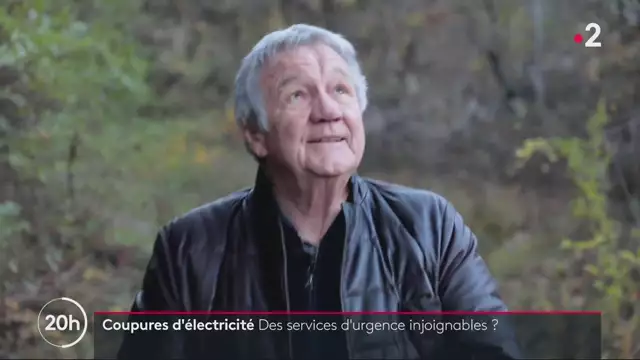 20h - France 2 - 23-11-2022 , coupures d'électricité