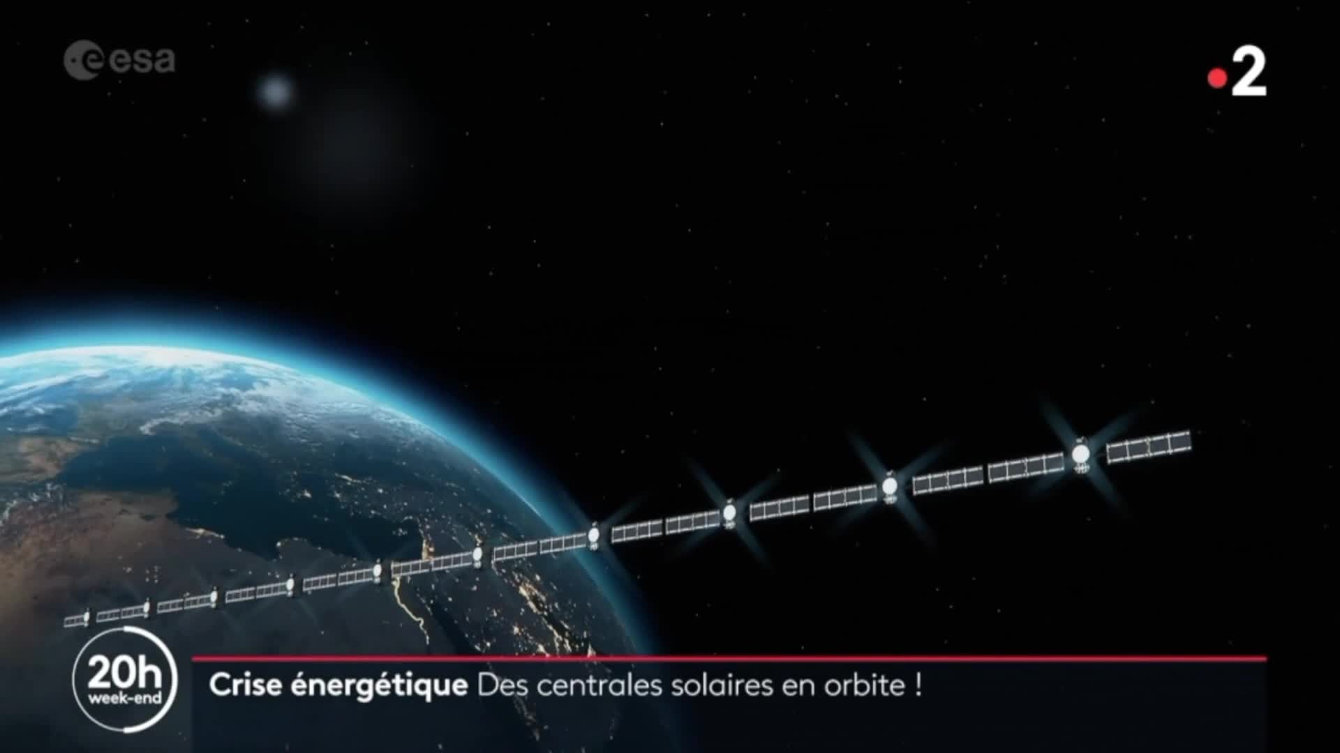 Solaris ESA centrale solaire spatiale