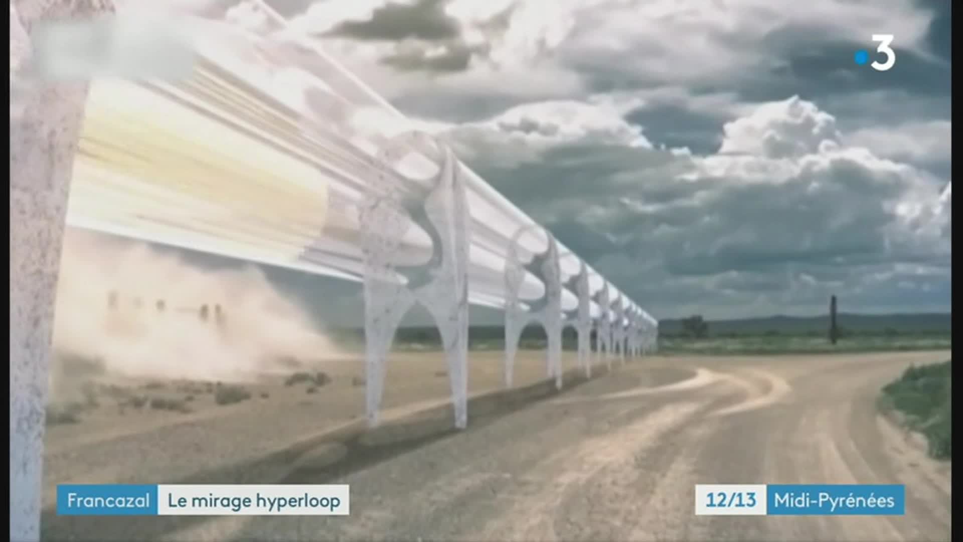 12/13 - F3 Midi-pyrénées - 05-01-2023 , Hyperloop