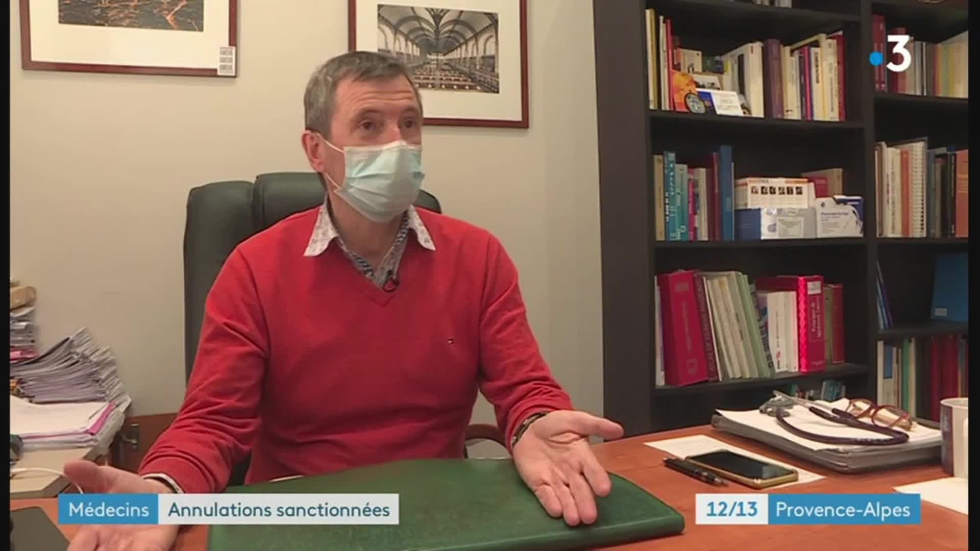 12/13 - F3 Provence Alpes 13-01-2023 , santé