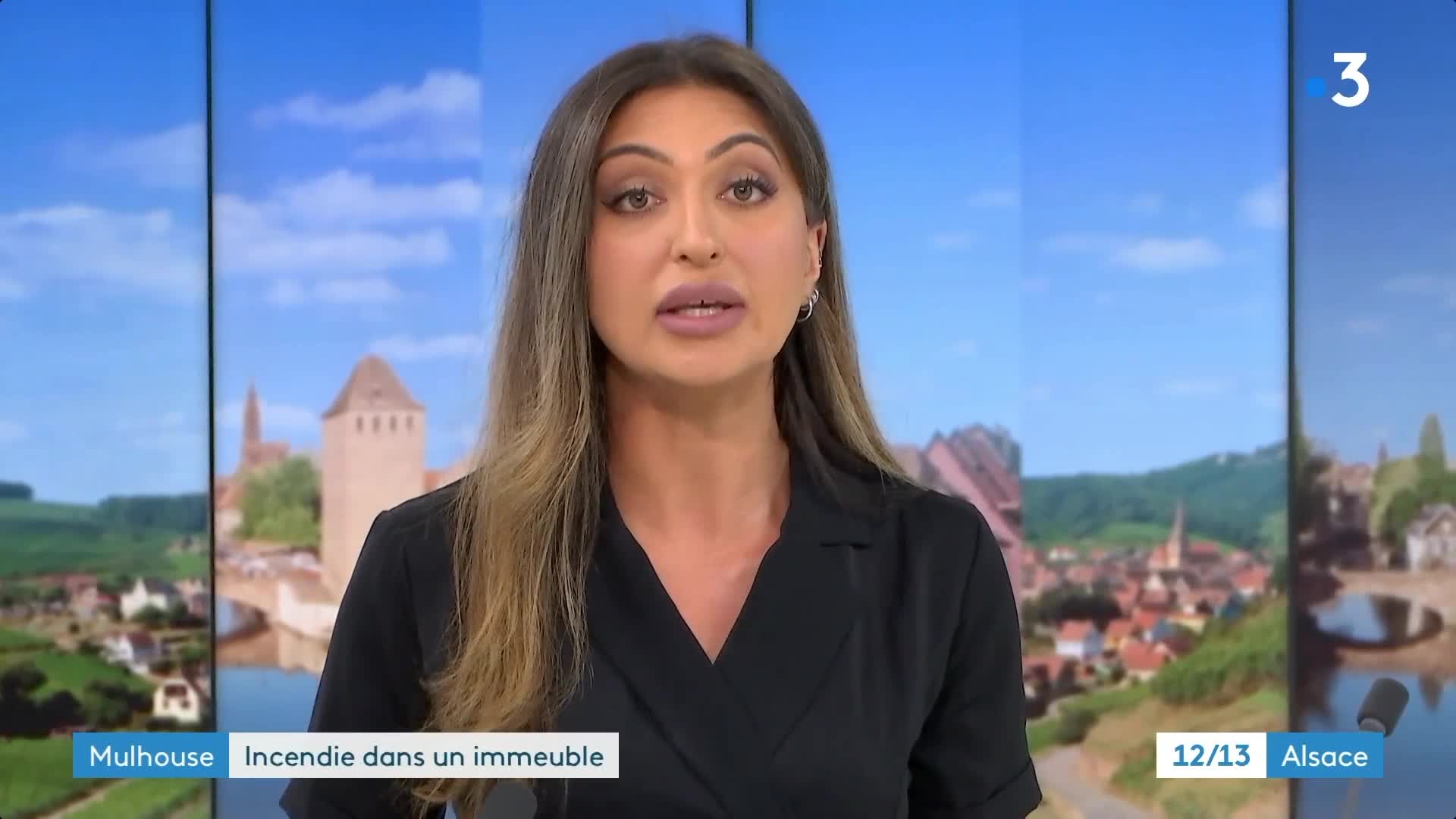 12/13 - F3 Alsace - 10-07-2023 , incendie