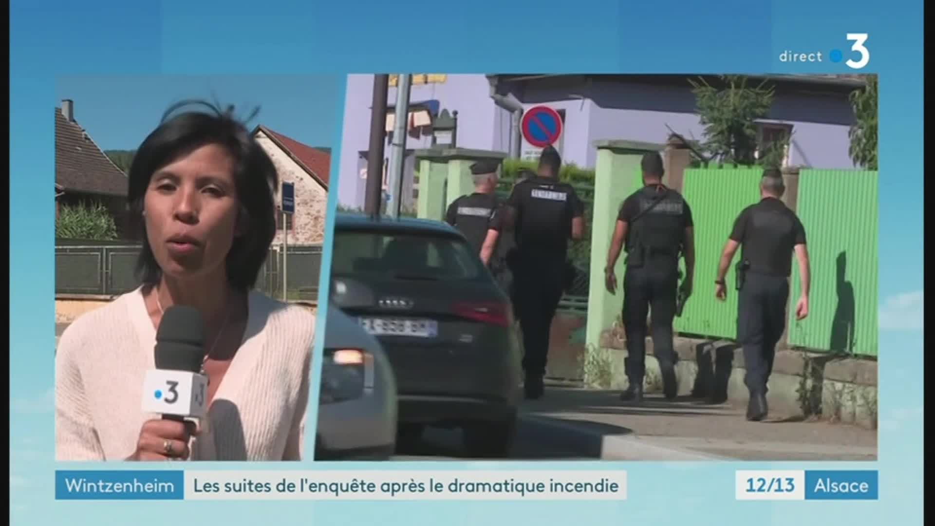 12/13 - F3 Alsace - 10-08-2023 , Incendie