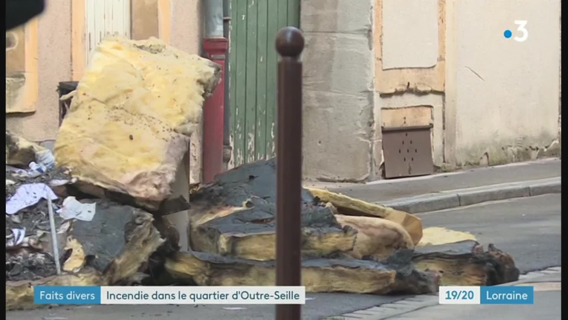 19/20 - F3 Lorraine - 12-08-2023 , Incendie