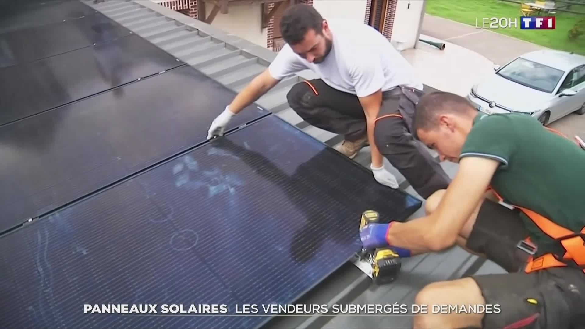 20h - TF1 - 24-08-2023 , photovoltaïque
