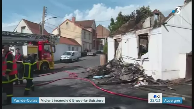 12/13 - F3 Auvergne - 16-09-2023 , incendie