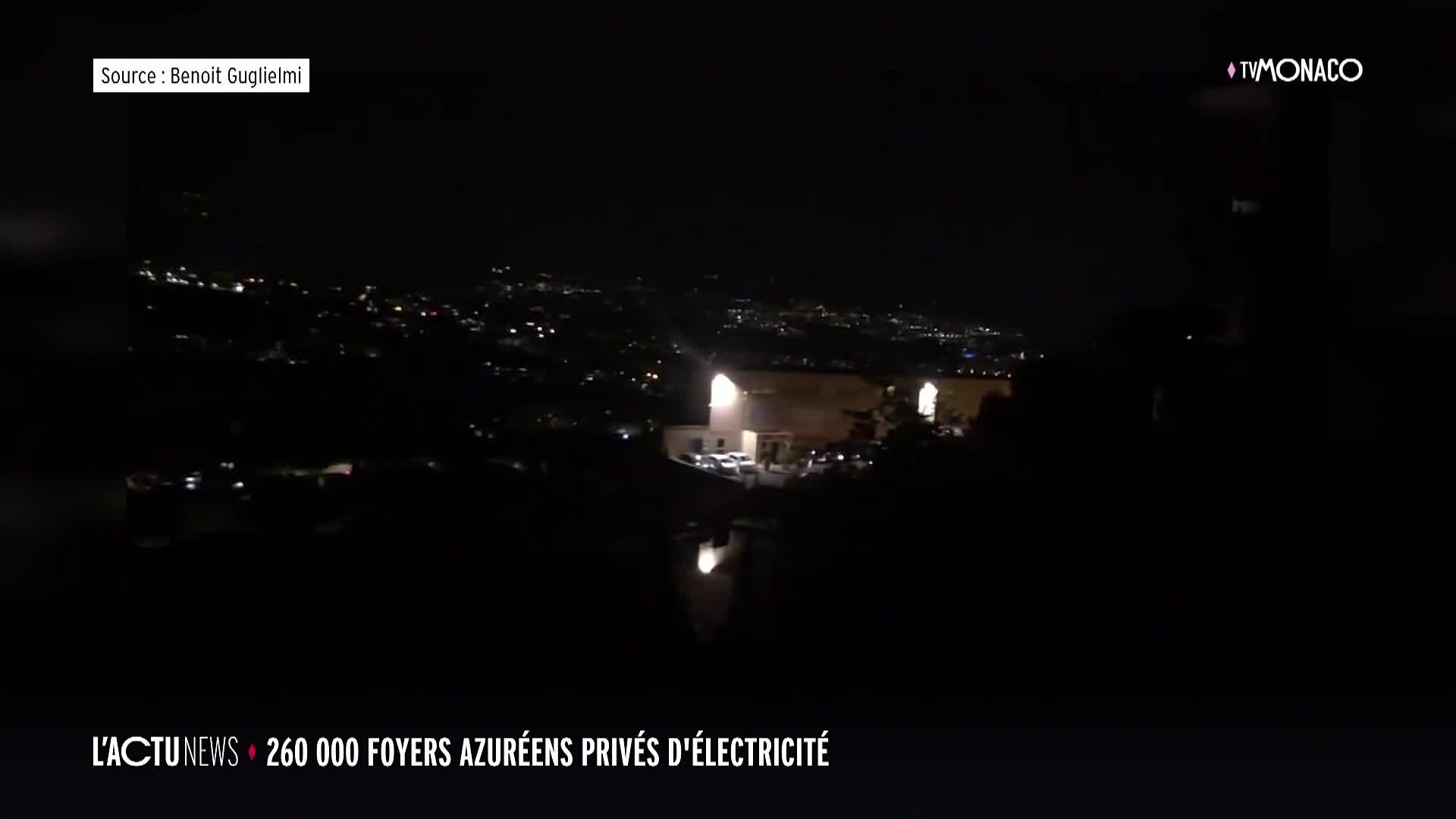 19h15 - TV Monaco - 12-10-2023 , coupues d'électricité