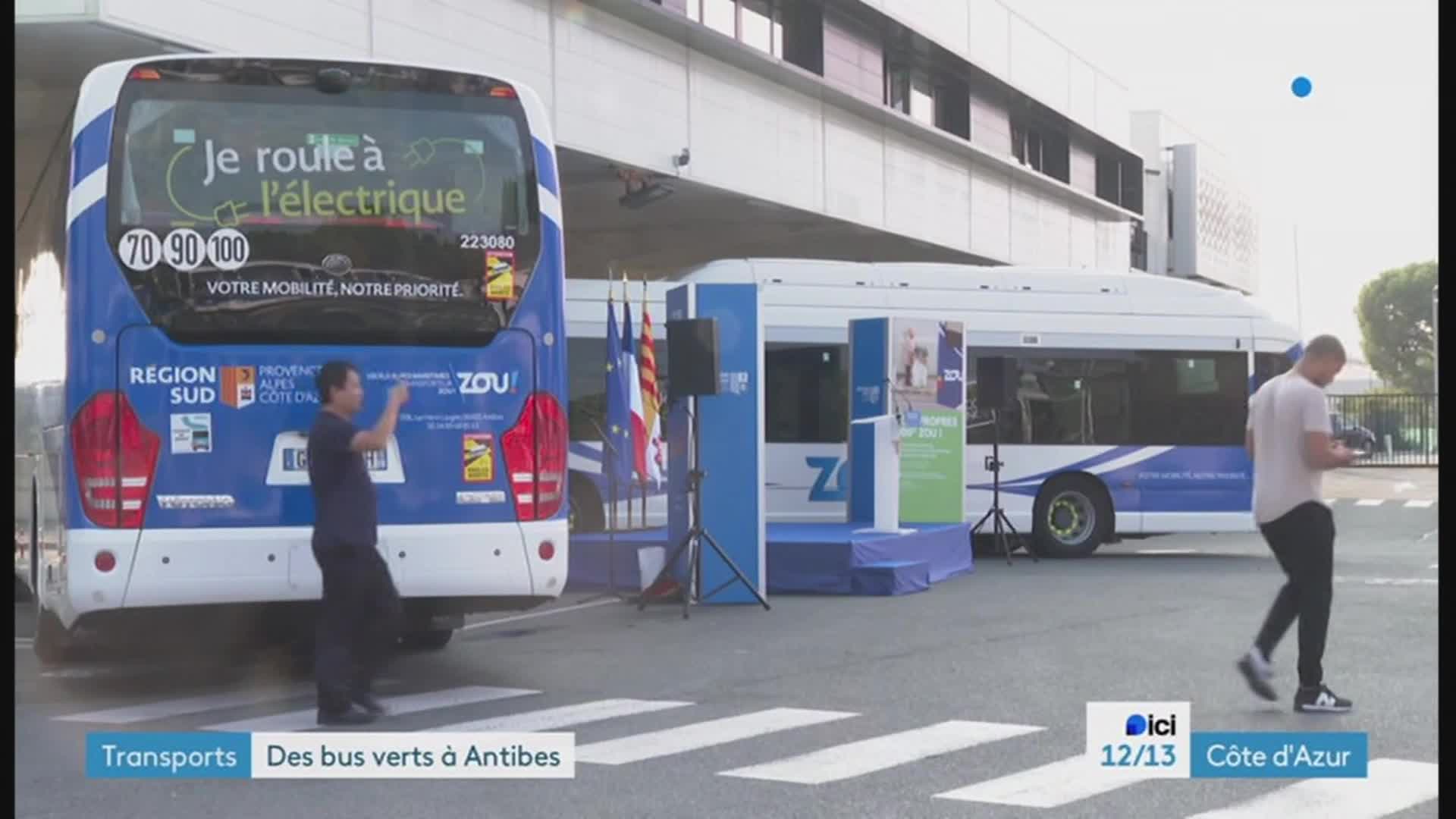 12/13 - Cote d'Azur - 04-10-2023 , bus électrique