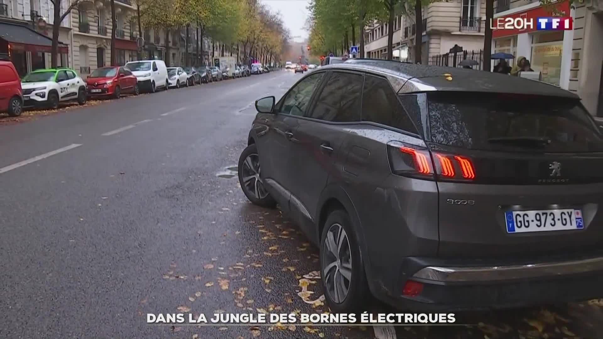 20h - TF1 - 28-11-2023 , véhicules électriques