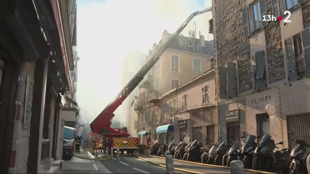 13h - France 2 - 26-12-2023 , incendie
