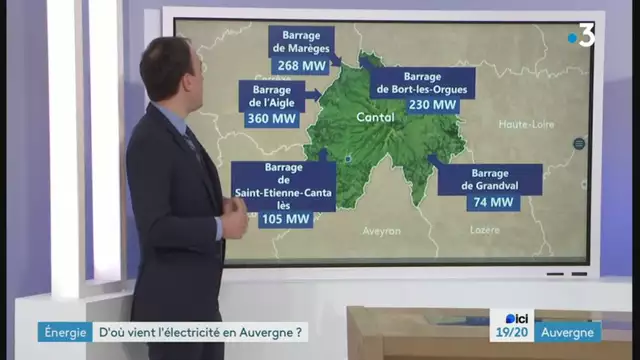 19/20 - F3 Auvergne - 17-01-2024 , Le prix de l'énergie