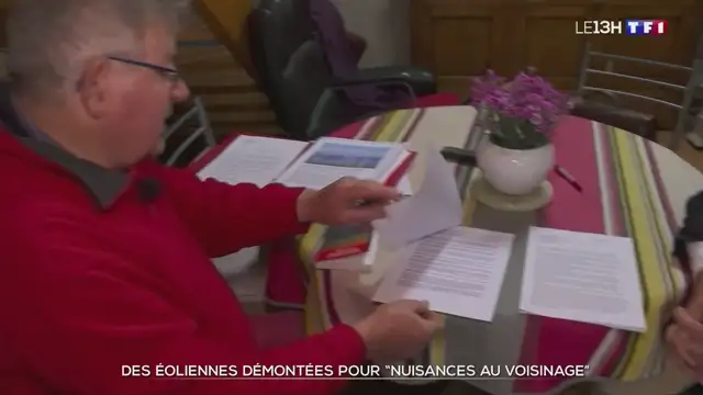 13h - TF1 - 14-06-2024 , Parc éolien illégal