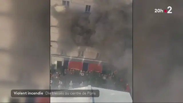 20h - France 2 - 25-06-2024 , Incendie