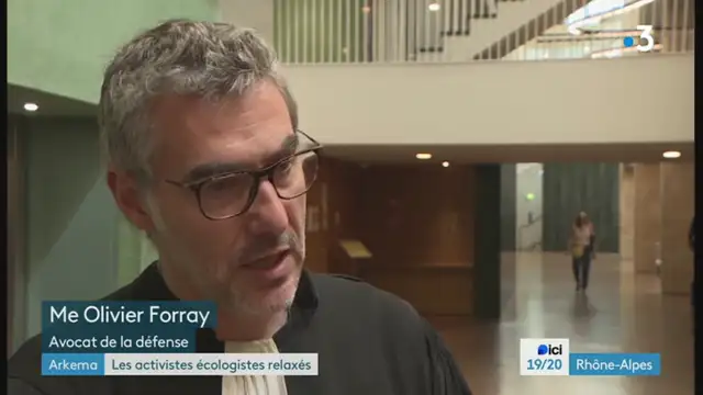 19/20 - F3 Rhone Alpes - 05-07-2024 , Relaxe pour les Militants