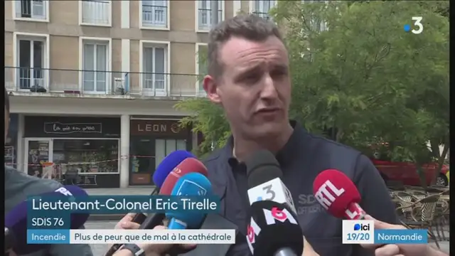 19/20 - F3 Haute Normandie - 11-07-2024 , Incendie