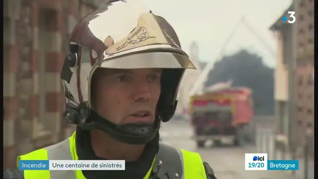 19/20 - F3 Bretagne - 06-08-2024 , Incendie