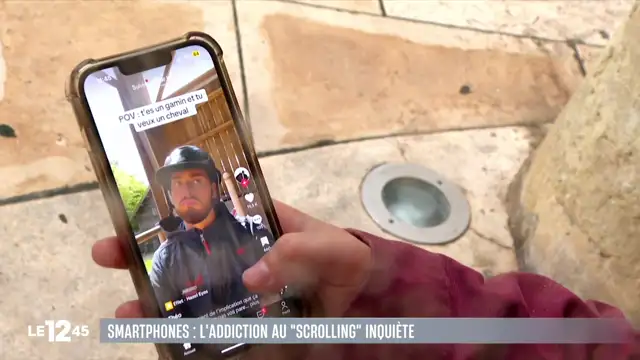 12h45 - M6 - 10-09-2024 , Dangers du mobile