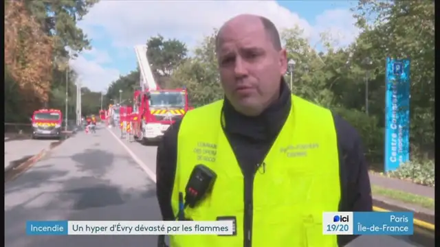 19/20 - F3 Paris ile de France - 13-09-2024 , Incendie