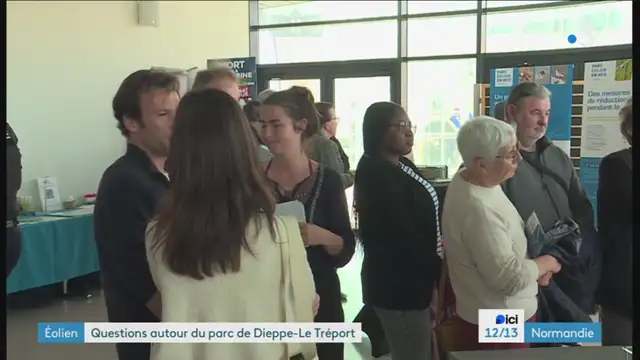 12/13 - F3 Normandie - 20-09-2024 , Parc éolien