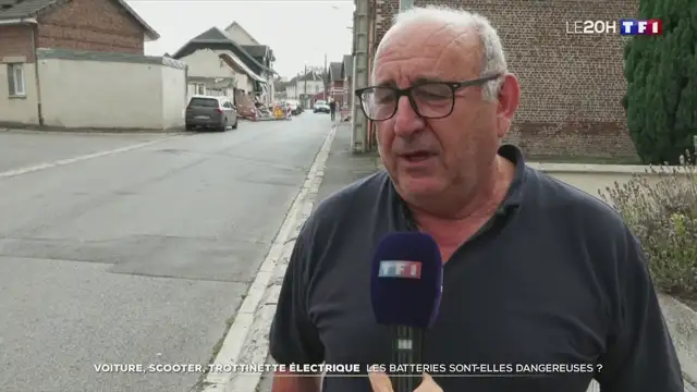 20h - TF1 - 23-09-2024 , Batterie de véhicules électriques