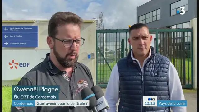 12/13 - F3 Pays de la Loire - 24-09-2024 , Centrale au Charbon