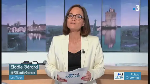 19/20 - F3 Poitou Charentes - 26-09-2024 , Incendie