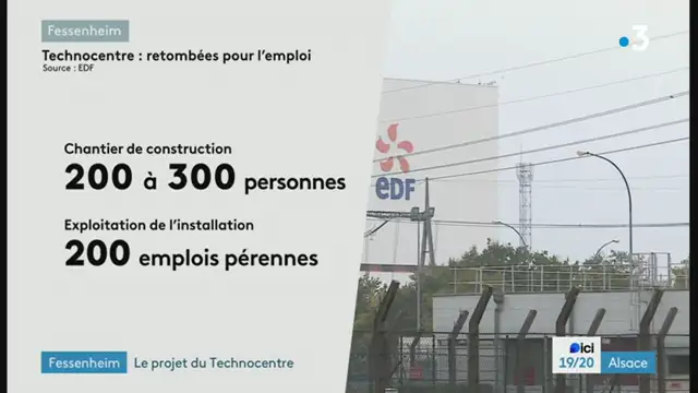 19/20 - F3 Alsace - 08-10-2024 , Techno Centre de EDF