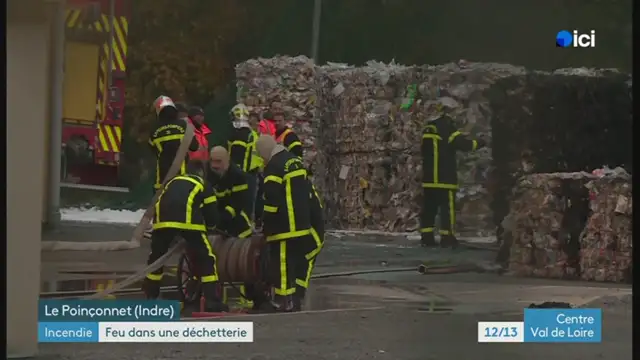 12/13 - F3 Centre val de Loire - 24-11-2024 , Incendie